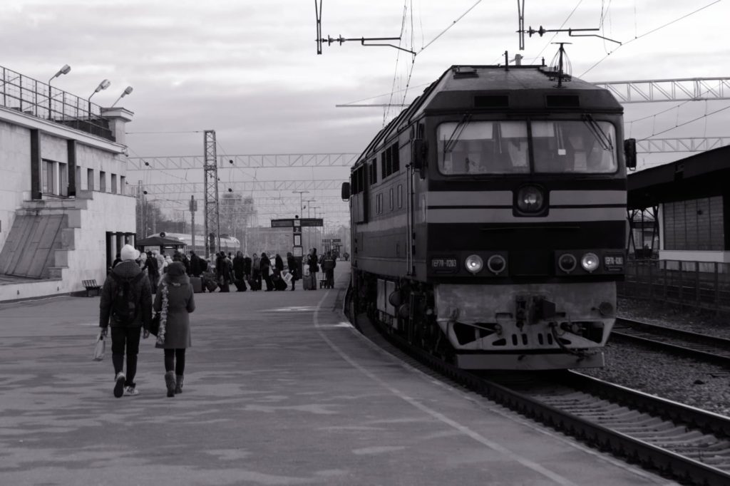 Train Sigulda Lettonie
