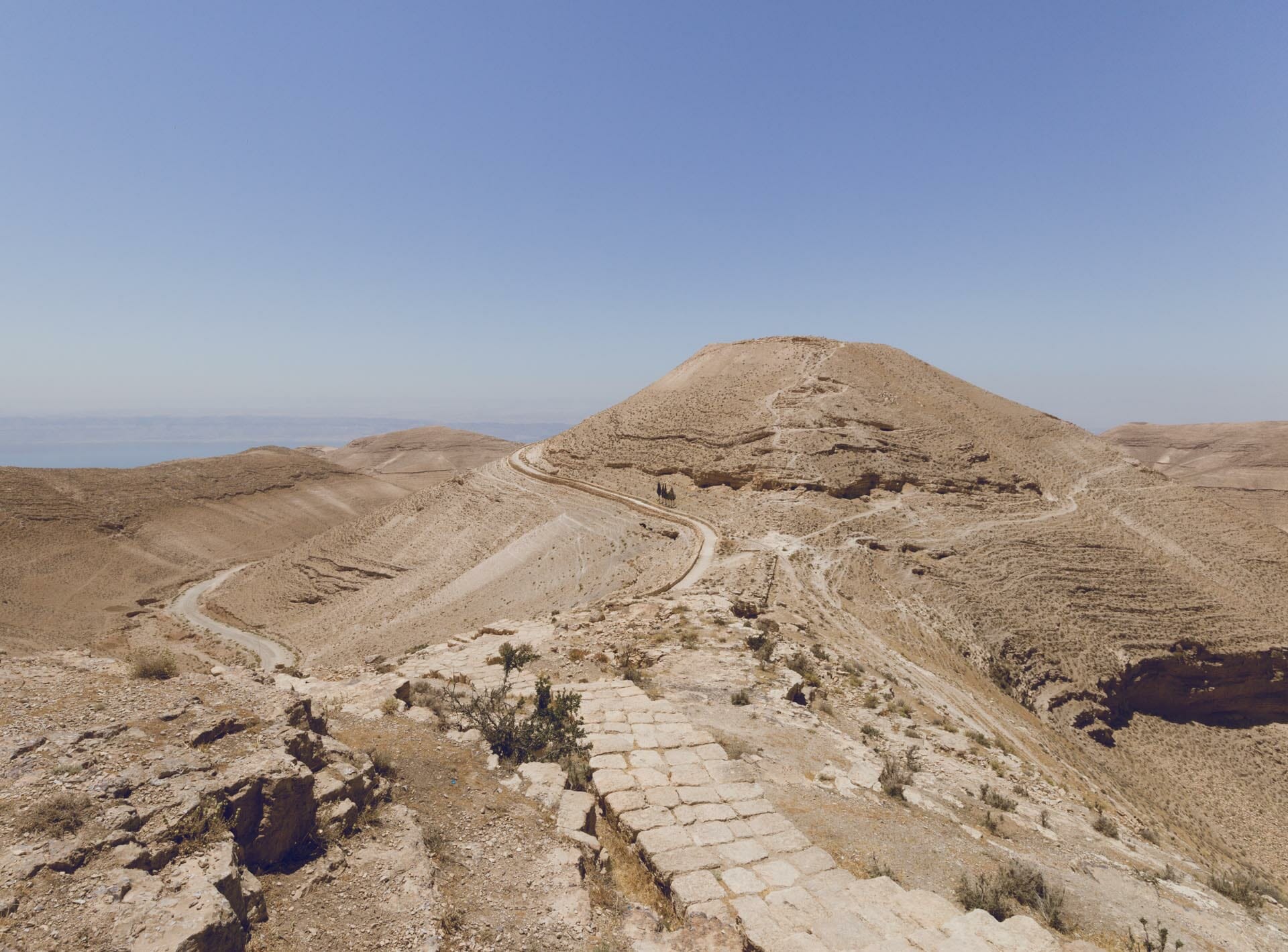 Chateau de Machéronte en Jordanie